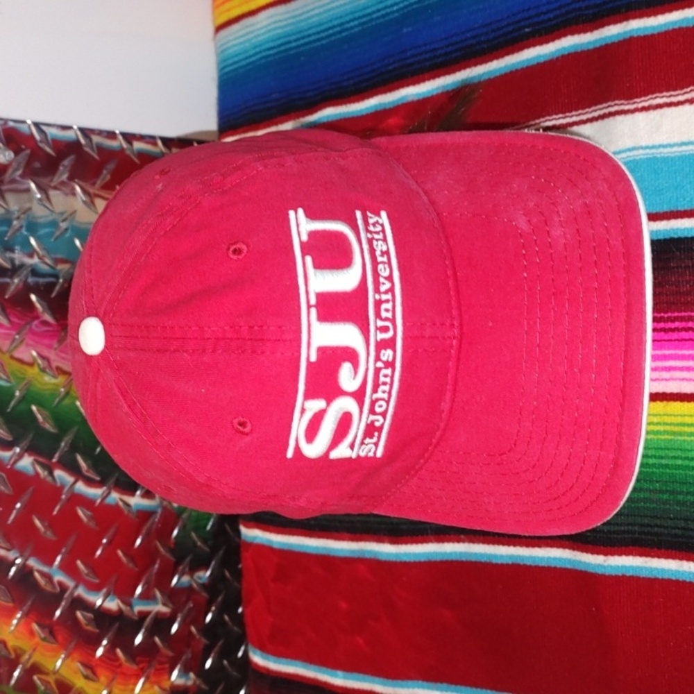 The Game St. John's University SJU Embroidered Strapback Hat Cap